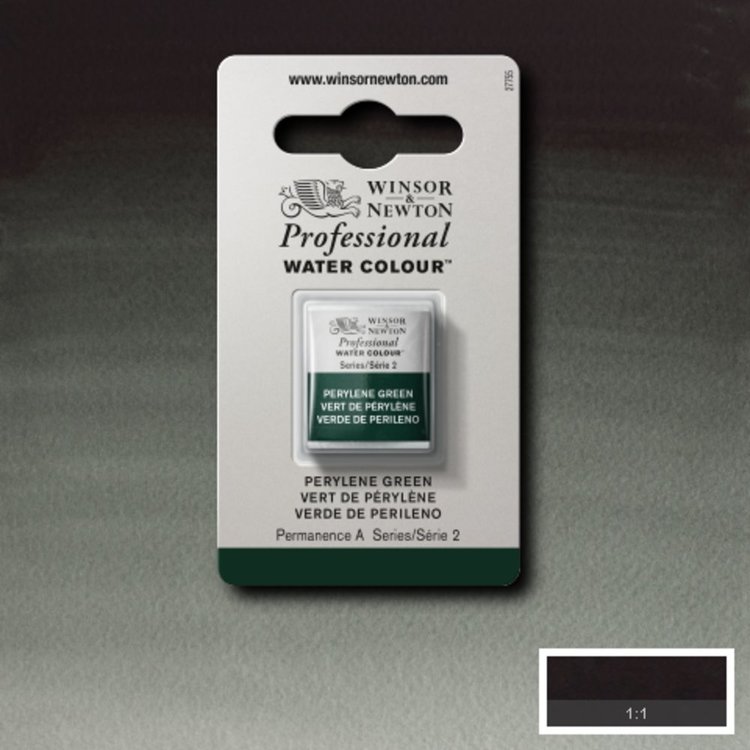 Winsor & Newton 460 PRO aquarelverf napje - perylene green