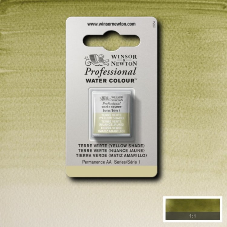 Winsor & Newton 638 aquarel napje - terre verte (ys)