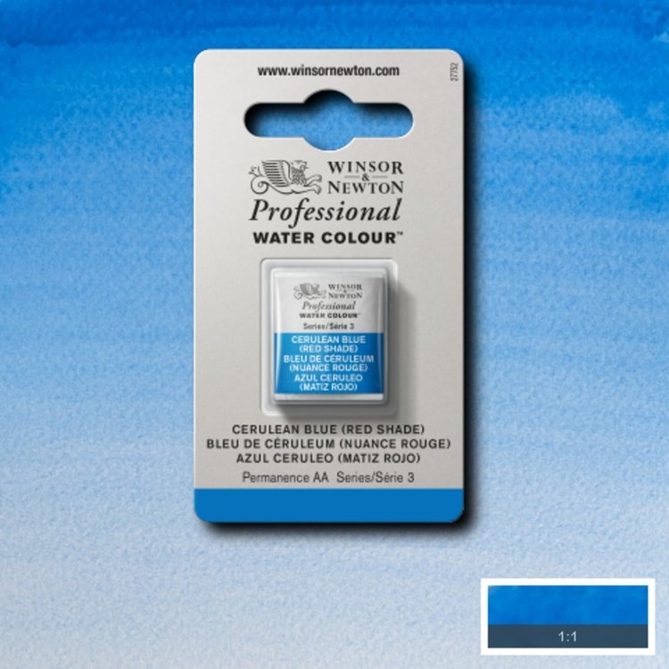 Winsor & Newton 140 aquarel napje - cerulean blue (rs)