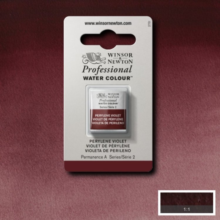 Winsor & Newton 470 aquarel napje - perylene violet