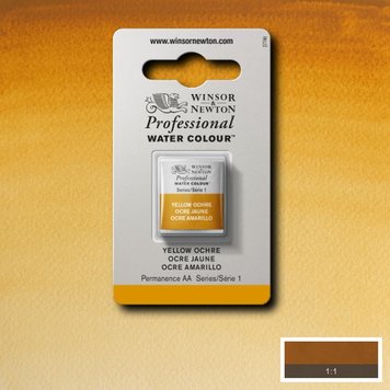 Winsor & Newton 744 yellow ochre - napje aquarel
