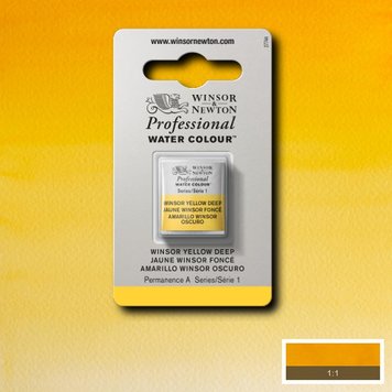 Winsor & Newton 731 PRO aquarelverf napje - winsor yellow deep