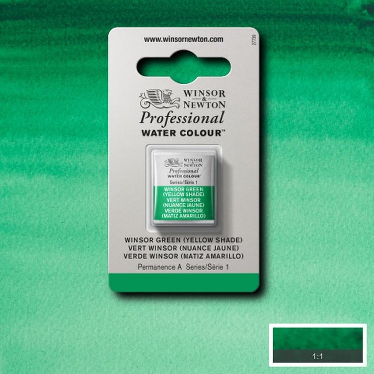 Winsor & Newton 721 aquarel napje - Winsor green (ys)