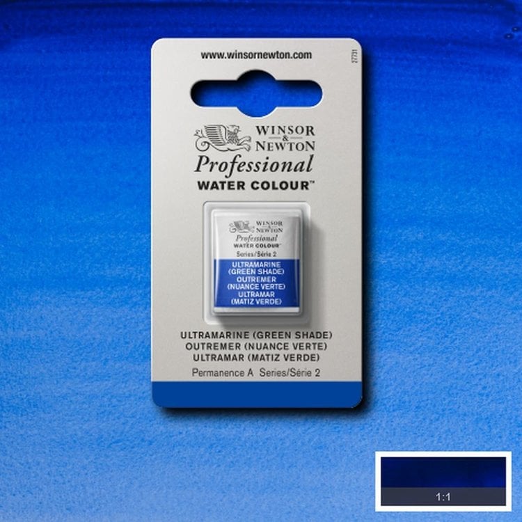 Winsor & Newton 667 PRO aquarelverf napje - ultramarijn (gs)