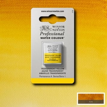 Winsor & Newton 653 transparant yellow - napje aquarel