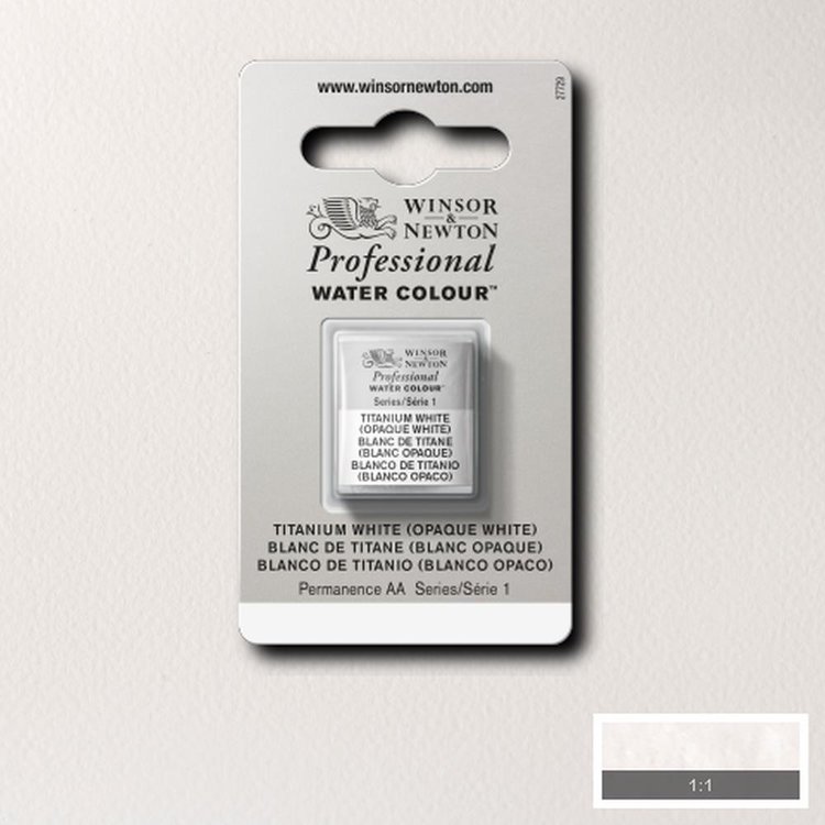 Winsor & Newton 644 PRO aquarelverf napje - titanium white
