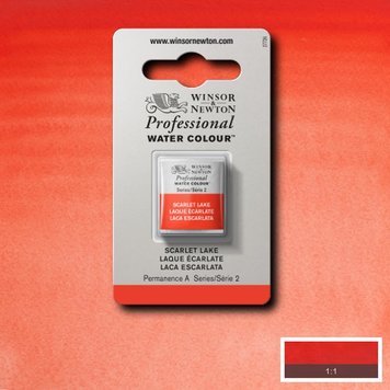 Winsor & Newton 603 scarlet lake - napje aquarel