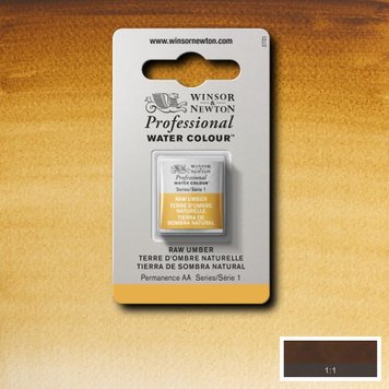 Winsor & Newton 554 raw umber - napje aquarel