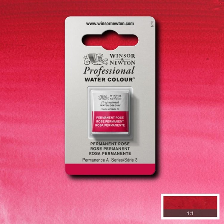 Winsor & Newton 502 aquarel napje - permanent rose