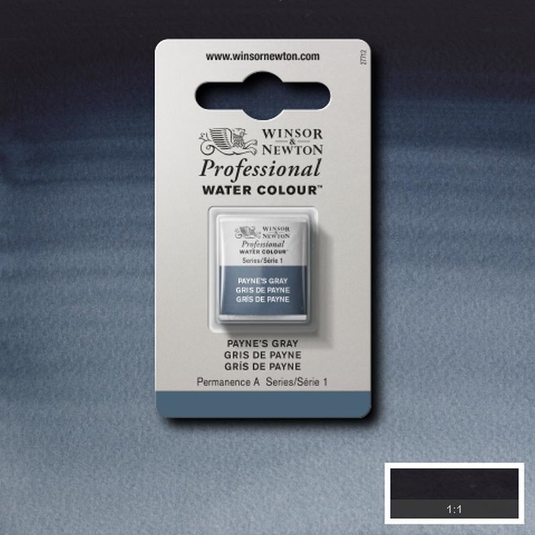 Winsor & Newton 465 aquarel napje - Paynes gray