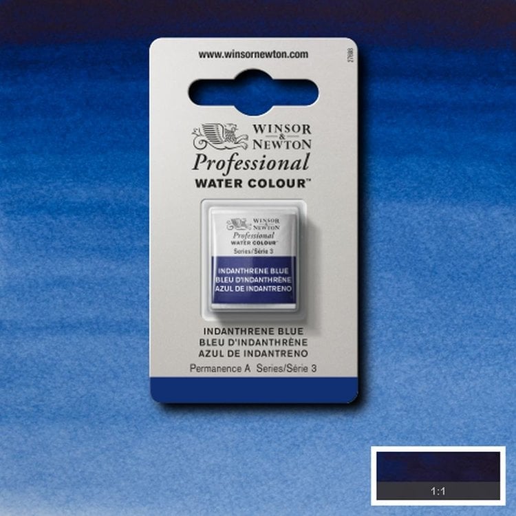 Winsor & Newton 321 PRO aquarelverf napje - inthantrine blue
