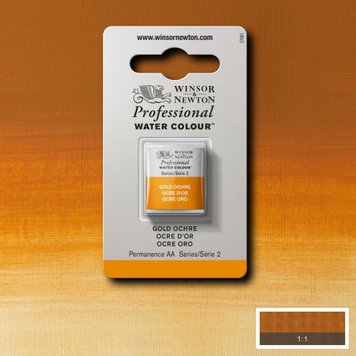 Winsor & Newton 285 gold ochre - napje aquarel