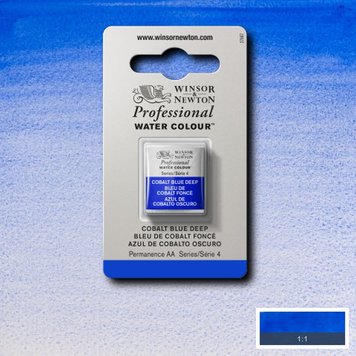 Winsor & Newton 180 cobalt blue deep - napje aquarel