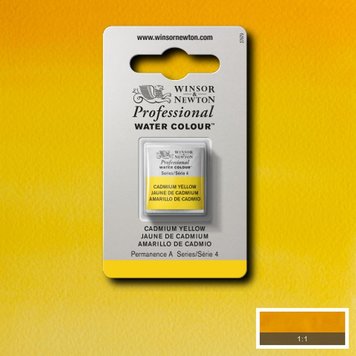 Winsor & Newton 108 cadmium yellow - napje aquarel