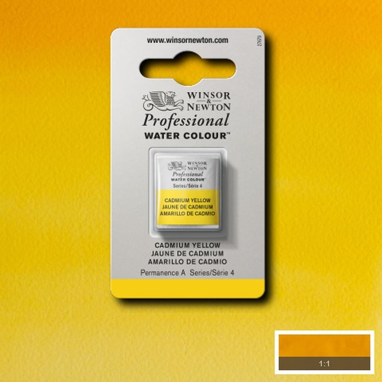 Winsor & Newton 108 PRO aquarelverf napje - cadmium yellow