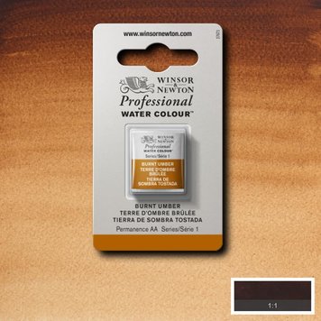 Winsor & Newton 076 PRO aquarelverf napje - burnt umber
