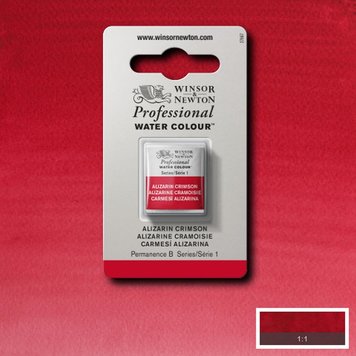 Winsor & Newton 004 PRO aquarelverf napje - alizarin crimson