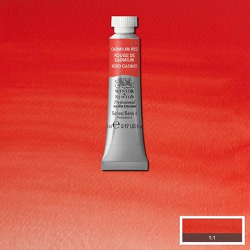 Winsor & Newton 094 PRO aquarelverf tube 5ml - cadmium red
