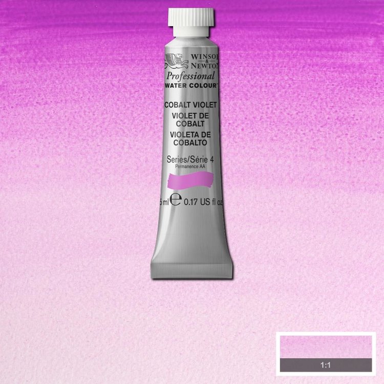 Winsor & Newton 192 PRO aquarelverf tube 5ml - cobalt violet
