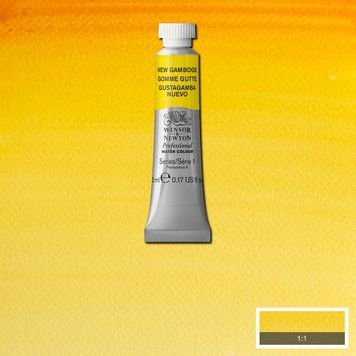 Winsor & Newton 267 PRO aquarelverf tube 5ml - gamboge new