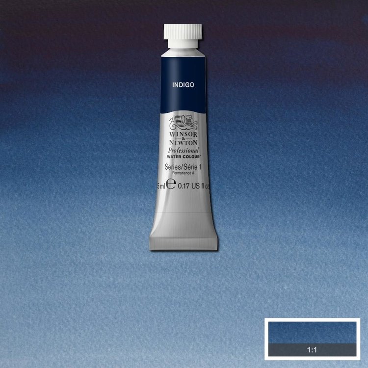 Winsor & Newton 322 aquarelverf tube 5ml - indigo
