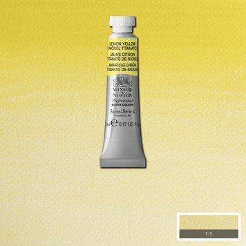 Winsor & Newton 347 PRO aquarelverf tube 5ml - lemon yellow