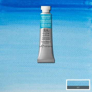 Winsor & Newton 379 PRO aquarelverf tube 5ml - manganse blue hue