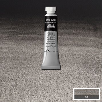 Winsor & Newton 386 mars black - 5ml aquarelverf