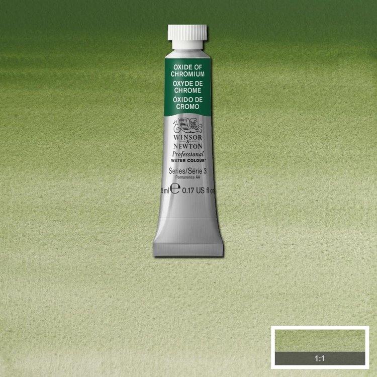 Winsor & Newton 459 PRO aquarelverf tube 5ml - oxide of chromium