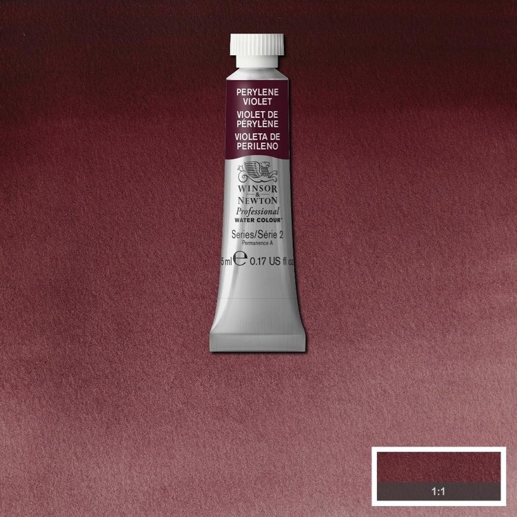 Winsor & Newton 470 aquarelverf tube 5ml - perylene violet