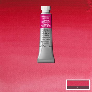 Winsor & Newton 479 PRO aquarelverf tube 5ml - permanent carmine