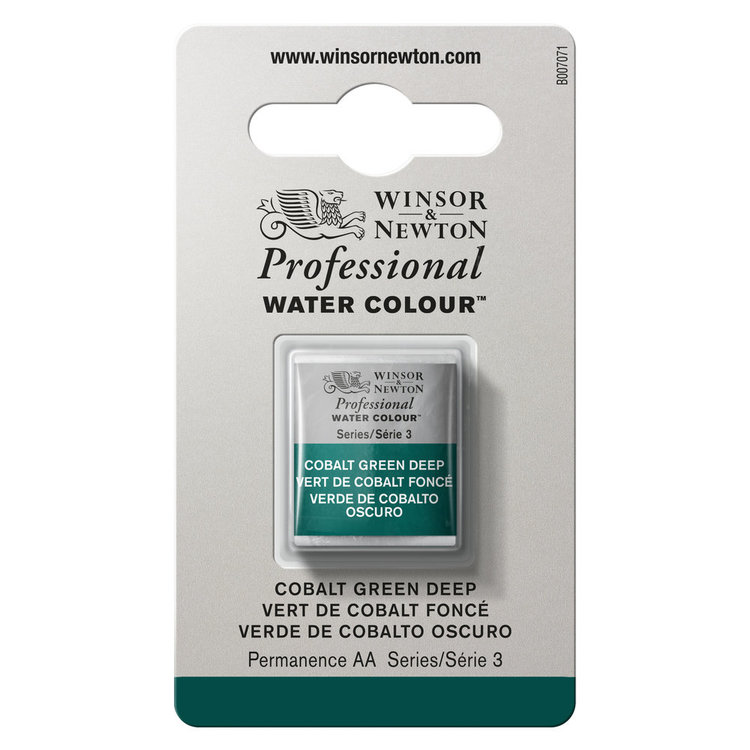 Winsor & Newton 185 PRO aquarelverf napje - cobaltalt green deep