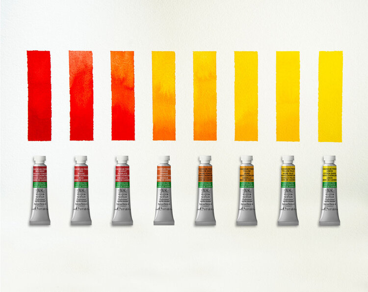 Winsor & Newton 899 aquarelverf tube 5ml - cadmium-free orange