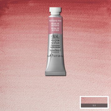 Winsor & Newton 537 PRO aquarelverf tube 5ml - potters pink