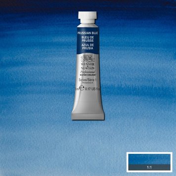Winsor & Newton 538 Prussian blue - 5ml aquarelverf