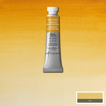 Winsor & Newton 552 PRO aquarelverf tube 5ml - raw sienna