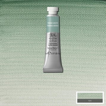 Winsor & Newton 637 PRO aquarelverf tube 5ml - terre verte