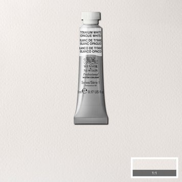 Winsor & Newton 644 PRO aquarelverf tube 5ml - titanium white