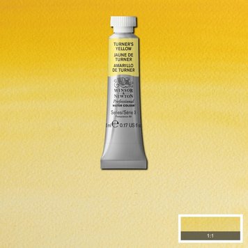 Winsor & Newton 649 PRO aquarelverf tube 5ml - turners yellow