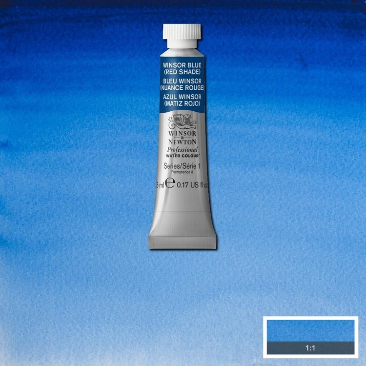 Winsor & Newton 709 PRO aquarelverf tube 5ml - winsor blue (rs)