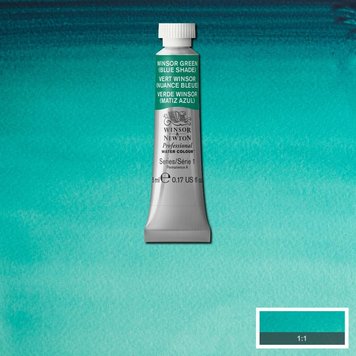 Winsor & Newton 719 Winsor green (bs) - 5ml aquarelverf