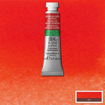 Winsor & Newton 903 PRO aquarelverf tube 5ml - cadmium-free scralet