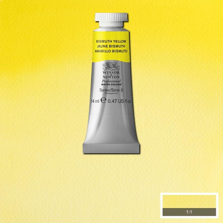 Winsor & Newton 025 PRO aquarelverf tube 14ml - bismuth yellow