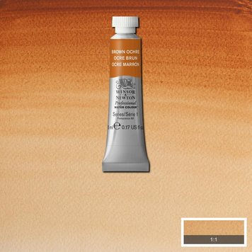 Winsor & Newton 059 PRO aquarelverf tube 14ml - brown ochre