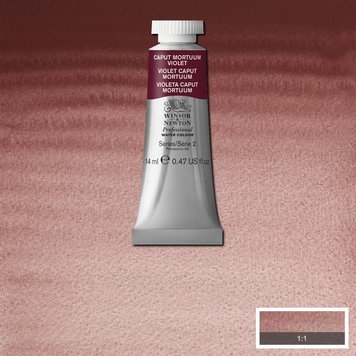 Winsor & Newton 125 PRO aquarelverf tube 14ml - caput mortuum violet