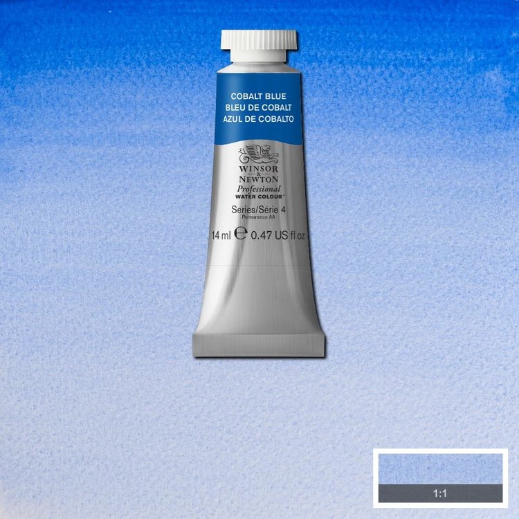 Winsor & Newton 178 PRO aquarelverf tube 14ml - cobalt blue
