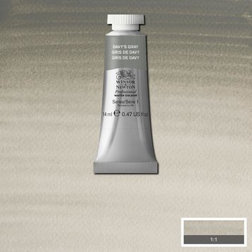 Winsor & Newton 217 PRO aquarelverf tube 14ml - davy's gray