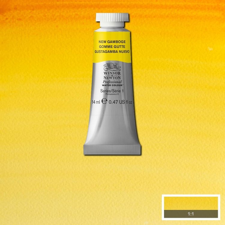 Winsor & Newton 267  aquarelverf tube 14ml - new gamboge