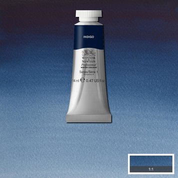 Winsor & Newton 322 indigo - 14ml aquarelverf