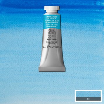 Winsor & Newton 379 PRO aquarelverf tube 14ml - manganese blue hue